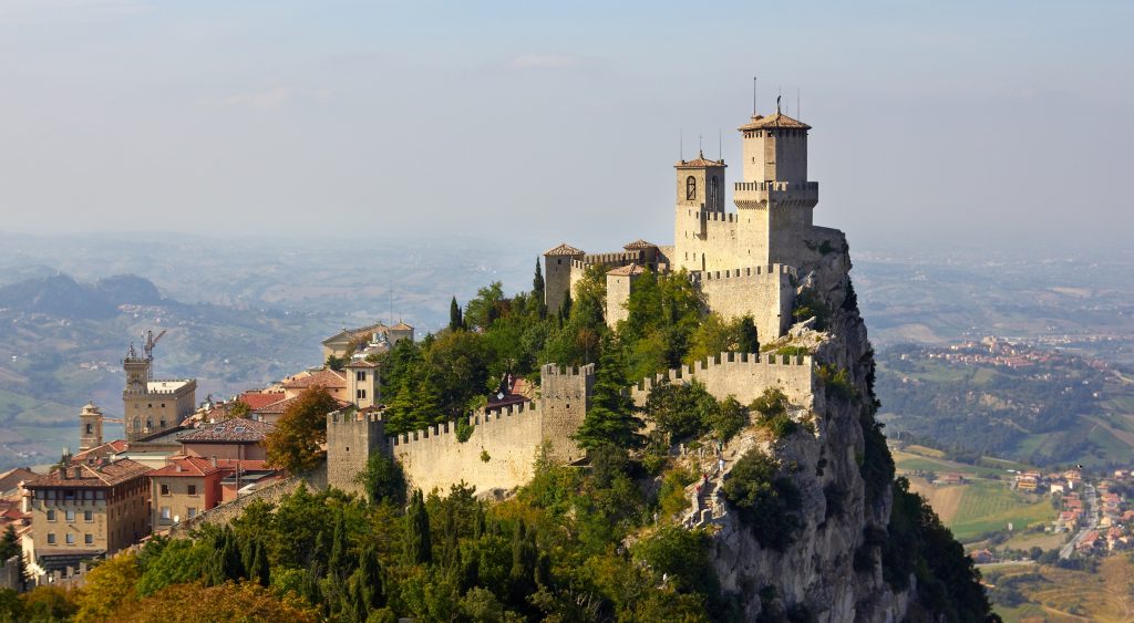 San marino fort