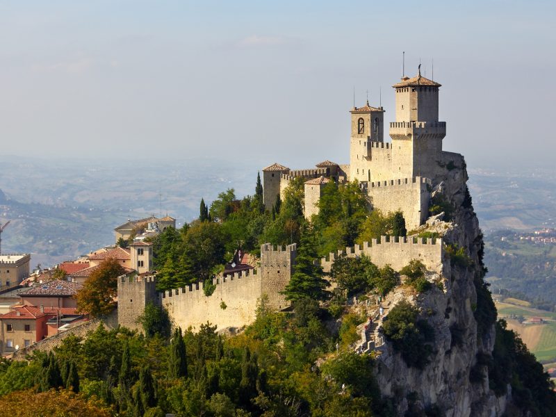 San Marino fort