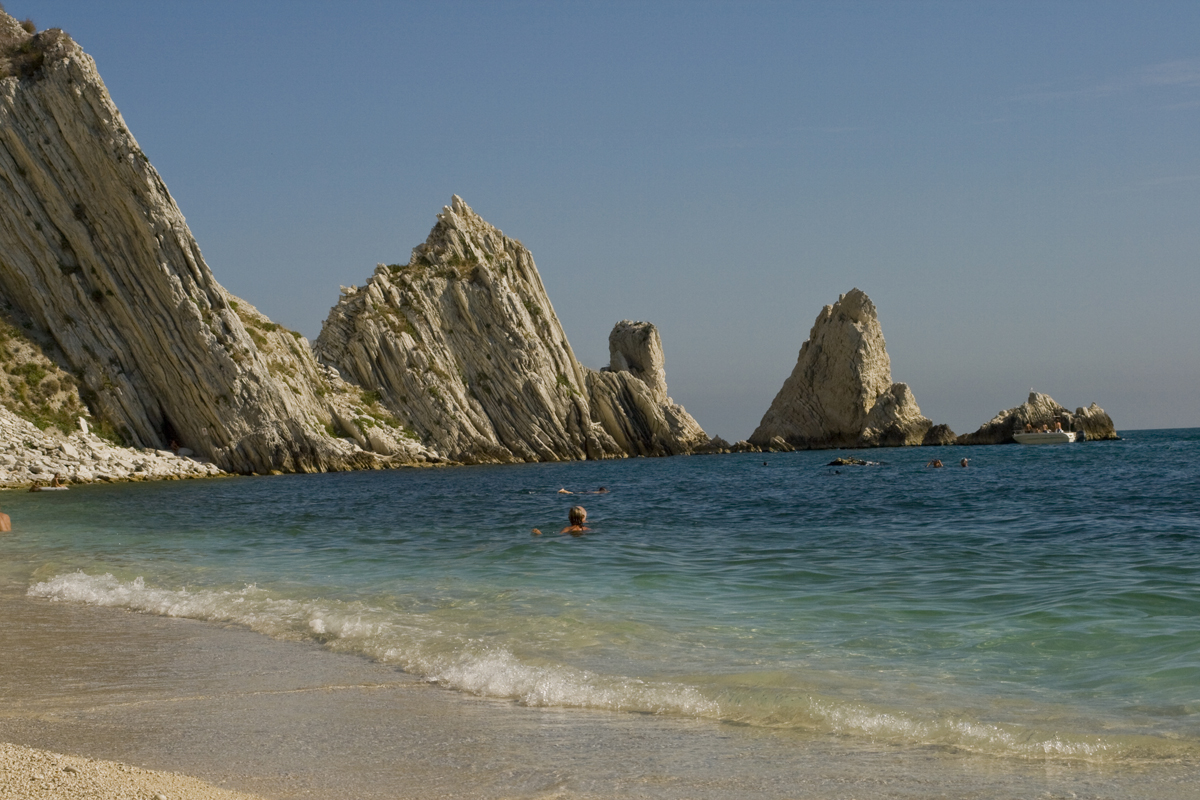 Sirolo - mooiste stranden in Le Marche