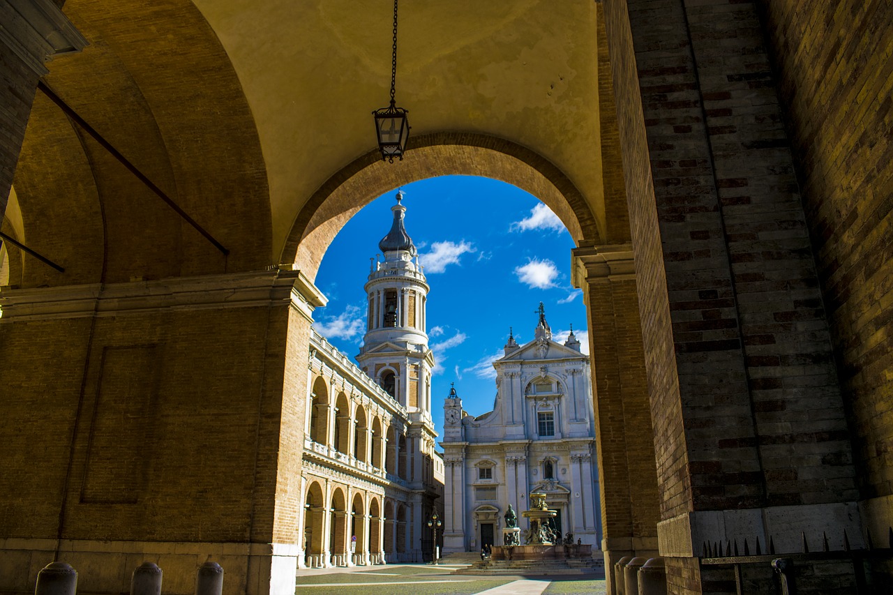 De Basiliek van Loreto - Herfst in Le Marche